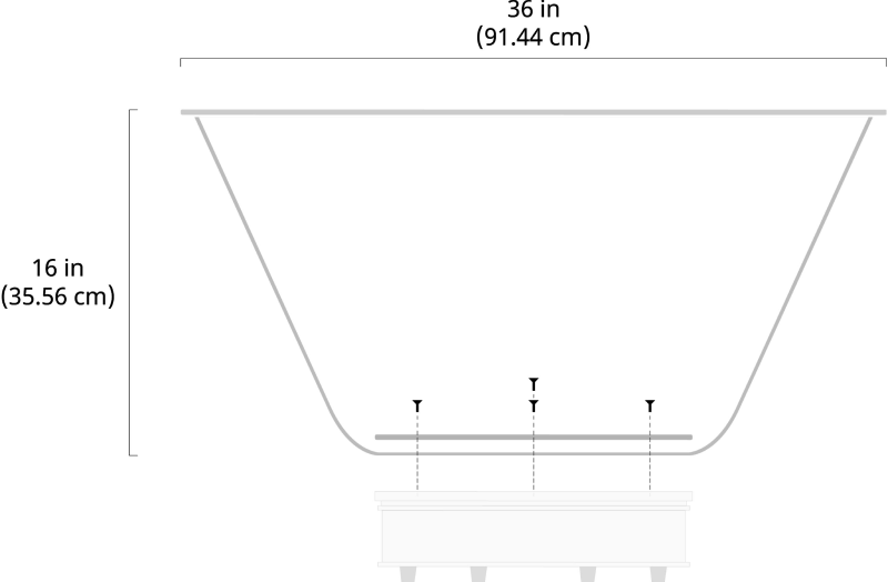 SpinShot Riser dimensions